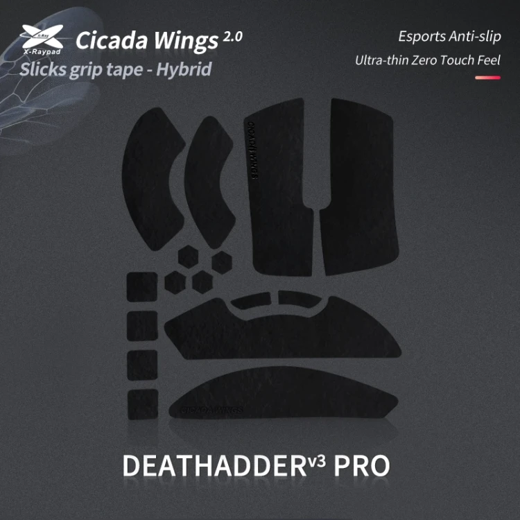 XRaypad-Cicada-Wings-V2 Slicks-Grip-Tape-Deathadder-V3-Pro.webp