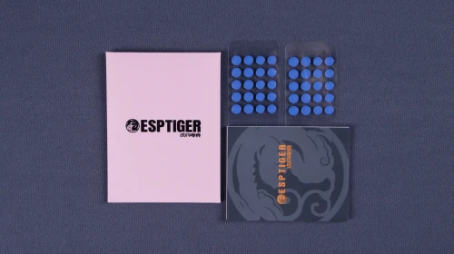 Ślizgacze-ESPTiger-Yanzi-Q-Universal-Dots-Niebieskie