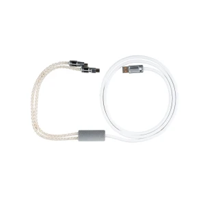 Kabel z podwójną końcówką Wraith Biały